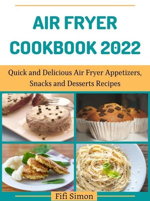 cover image of Air Fryer Cookbook 2022